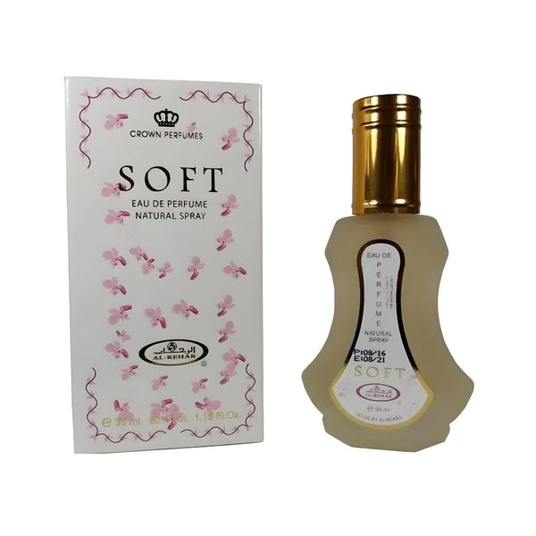 Buy Al-Rehab Soft Perfume Eau De Natural Spray 35ml in USA – 8a