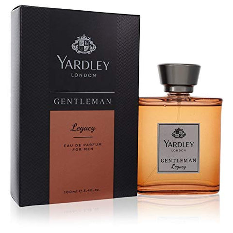 3.4 oz Eau De Parfum Spray Cologne for Men Yardley Gentleman Legacy Eau De Parfum Spray By Yardley London &Value for money&