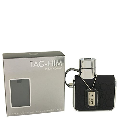 Àrmàf Tag Him  for Men Eau De Toilette Spray 3.4 oz