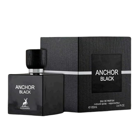 Maison Alhambra Anchor Black EDP Spray for Men 3.4 Ounce