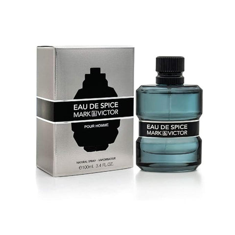Fragrance World – Mark & Victor Eau De Spice Pour Homme100ml Perfumes For Men | Delicately Fragranced Perfume | Perfume Made in UAE