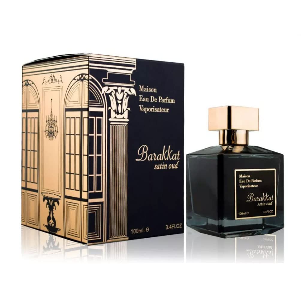 Fragrance World Barakkat Satin Oud EDP Perfume 100ml (3.4FL OZ