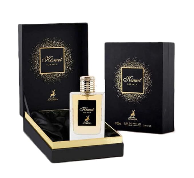 Lattafa Alhambra Kismet for Men Eau de Parfum Spray 3.4Ounce