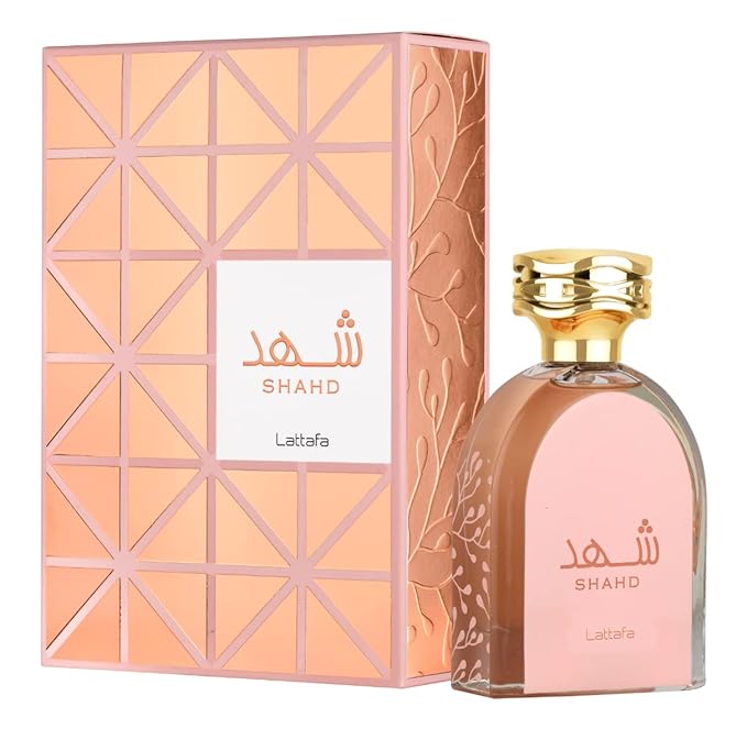 Lattafa Perfumes Shahd Unisex Eau de Parfum Spray 3.4 Ounce