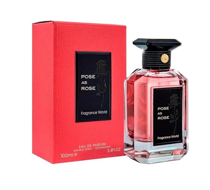 Fragrance World Pose As Rose edp  Perfume For Women 100ml