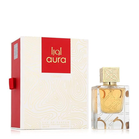 Lattafa Aura Eau De Parfum Spray for Unisex, 2.0 Ounce