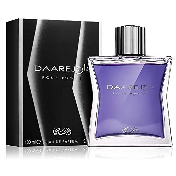 RASASI Daarej Pour Homme For Men EDP Spray 3.4 Ounce