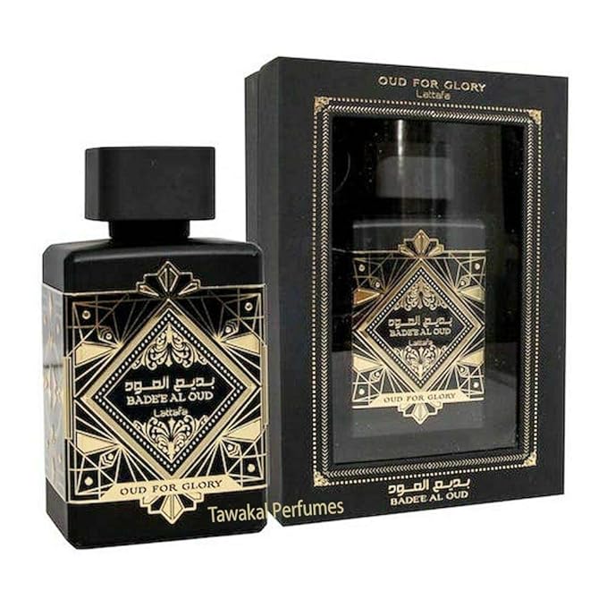 Lattafa Bade'e Al Oud for Glory EDP Spray Unisex 3.4 Ounce