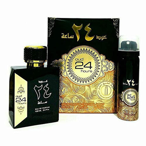 Oud 24 Hours Eau De Parfum 3.4 Fl oz by Ard Al Zaafaran