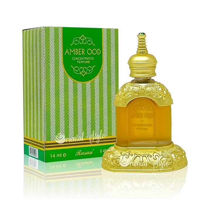 Amber Ood Concentrated Perfume Oil 14ML by RASASI Perfumes