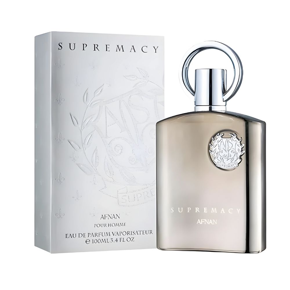 Afnan Supremacy Silver Pour Homme for Men EDPSpray 3.4oz