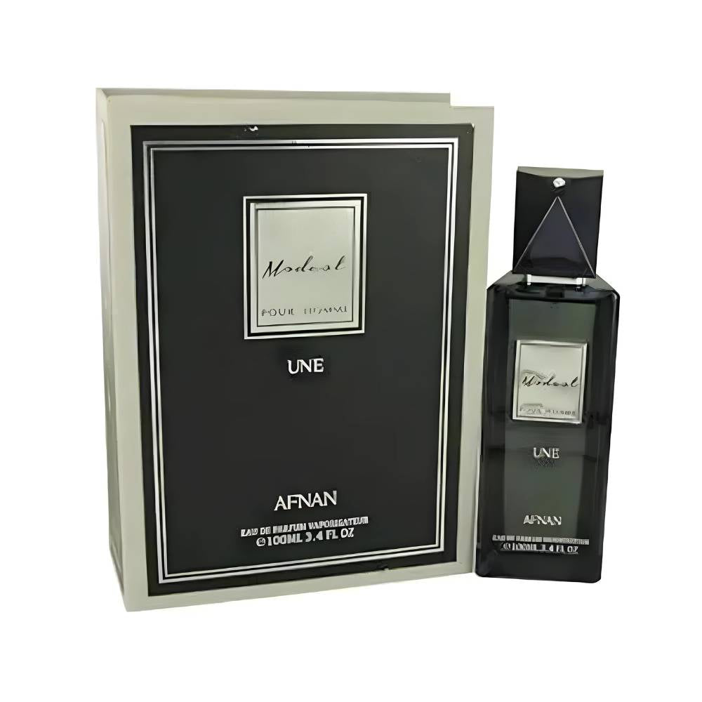 Afnan Modest Une Eau de Parfum Spray for Men 3.4 Ounce