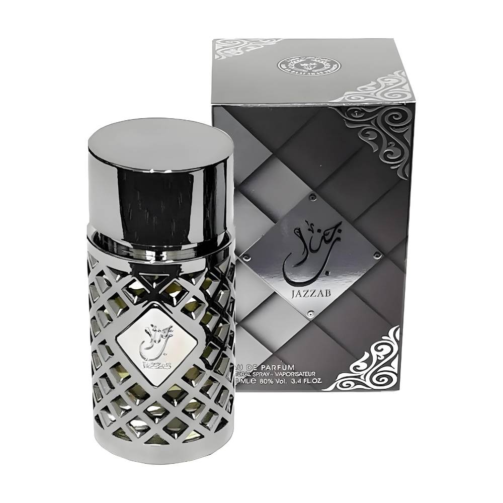 Ard al Zaafaran Jazzab Silver EDP Spray for Men 3.4 Ounce