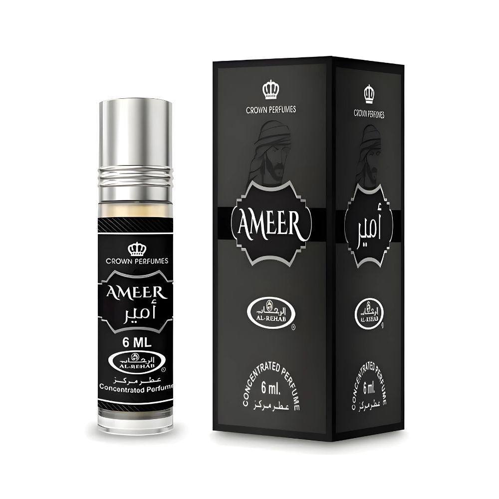 AL REHAB AMEER CONCENTRATED PERFUME ROLLON ATTAR 6ml