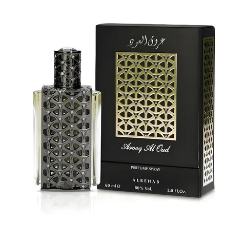 Al-Rehab Arooq Al Oud  Perfume Spray  Unisex 60ml