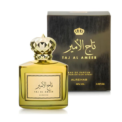 Al-Rehab Taj Al Ameer Eau de Parfum Spray  For Men 100ml