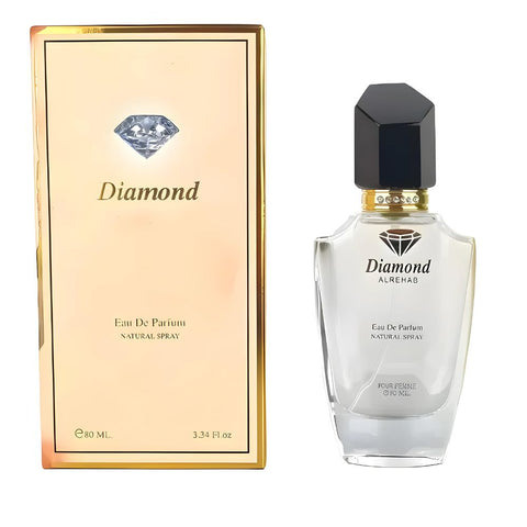 Al Rehab Diamond Eau de Parfum Spray For Women 80ml