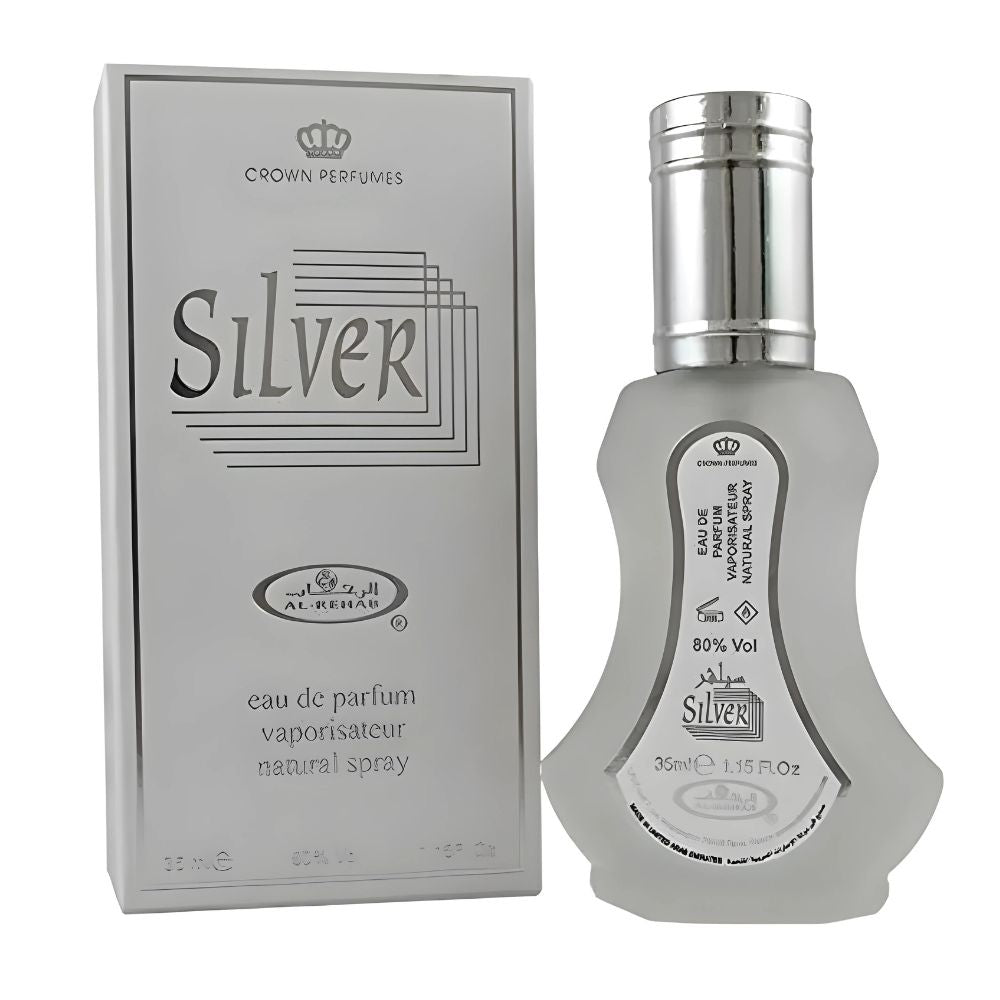 Silver Al Rehab Eau De Natural Perfume Spray 35 ml