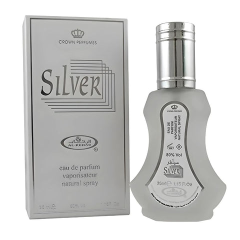 Silver Al Rehab Eau De Natural Perfume Spray 35 ml