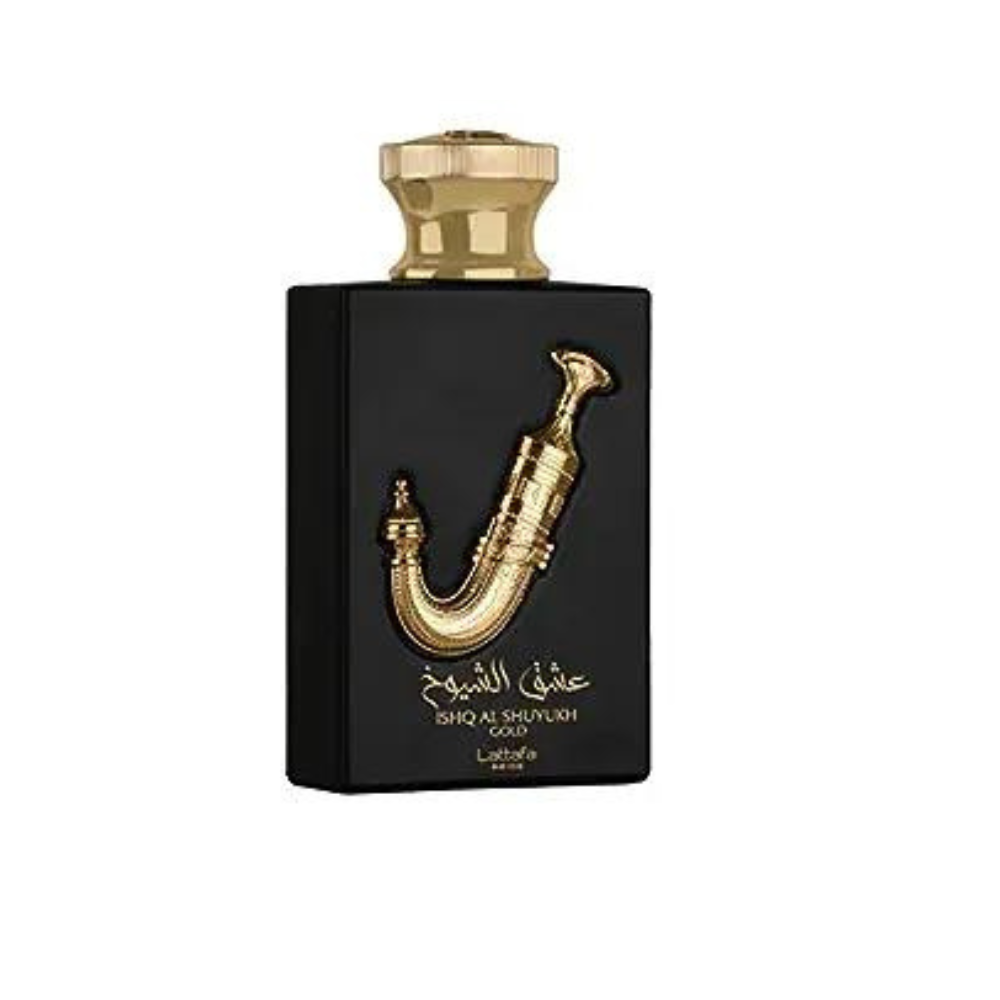 Lattafa Ishq Al Shuyukh Gold for Unisex EDP Spray 3.4 Ounce