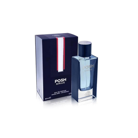 Fragrance World – Posh Sirius Edp 80ml Unisex perfume | Aromatic Signature Note Perfumes For Men & Women Exclusive I Luxury Niche Perfume Made in UAE