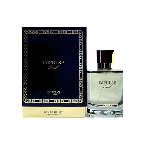 Afnan Zimaya Impulse Oud Eau de Parfum  for Unisex 3.4 Ounce