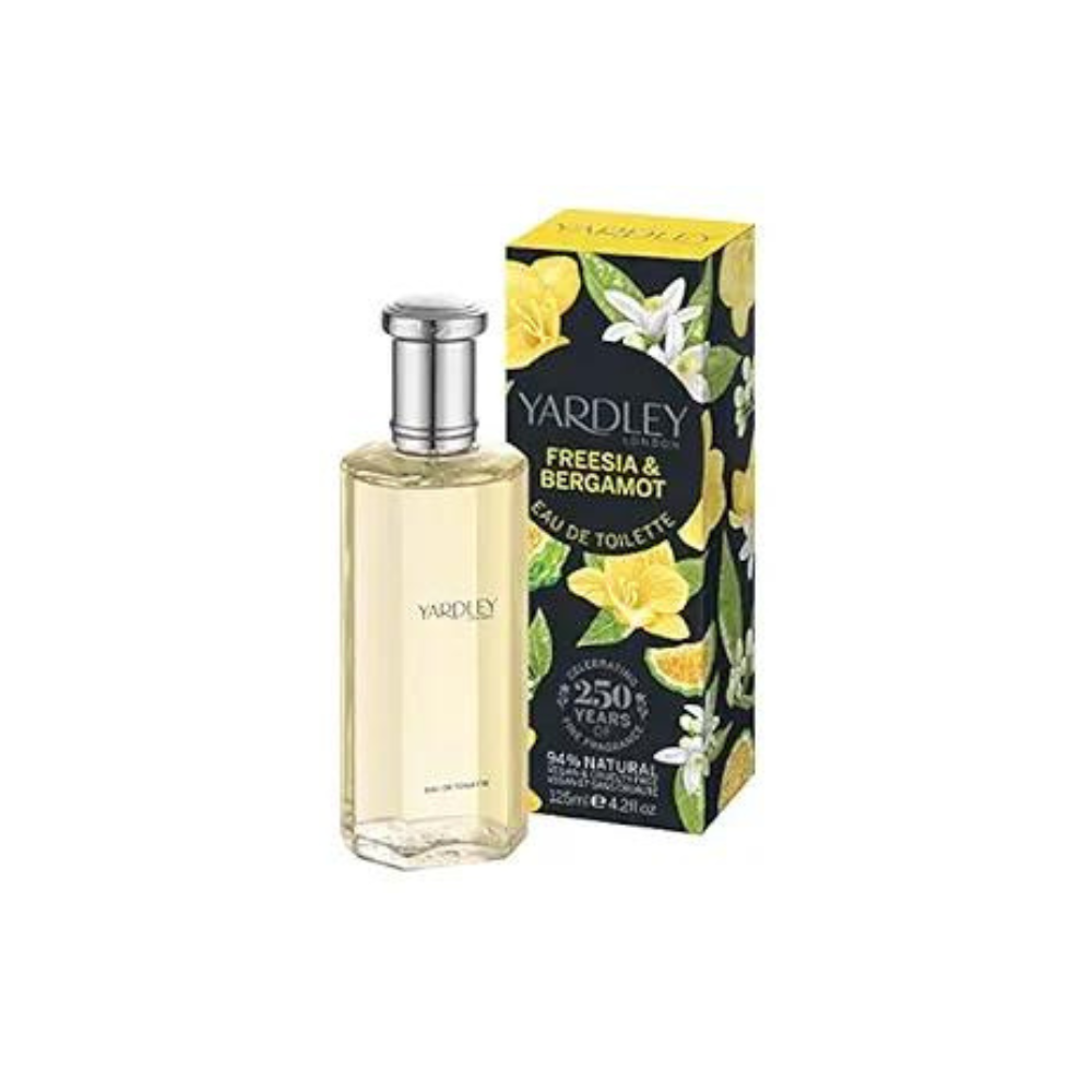 Yardley London Freesia and Bergamot Eau de Toilette 125ml