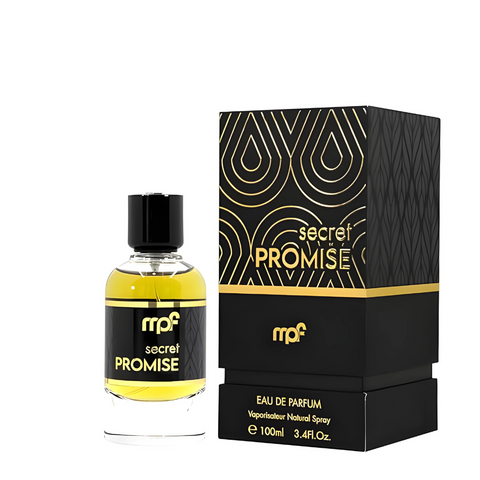 SECRET PROMISE 100ml 3.4oz EAU DE PARFUM Spray UNISEX - Elegant Design - Long Lasting Fragrance