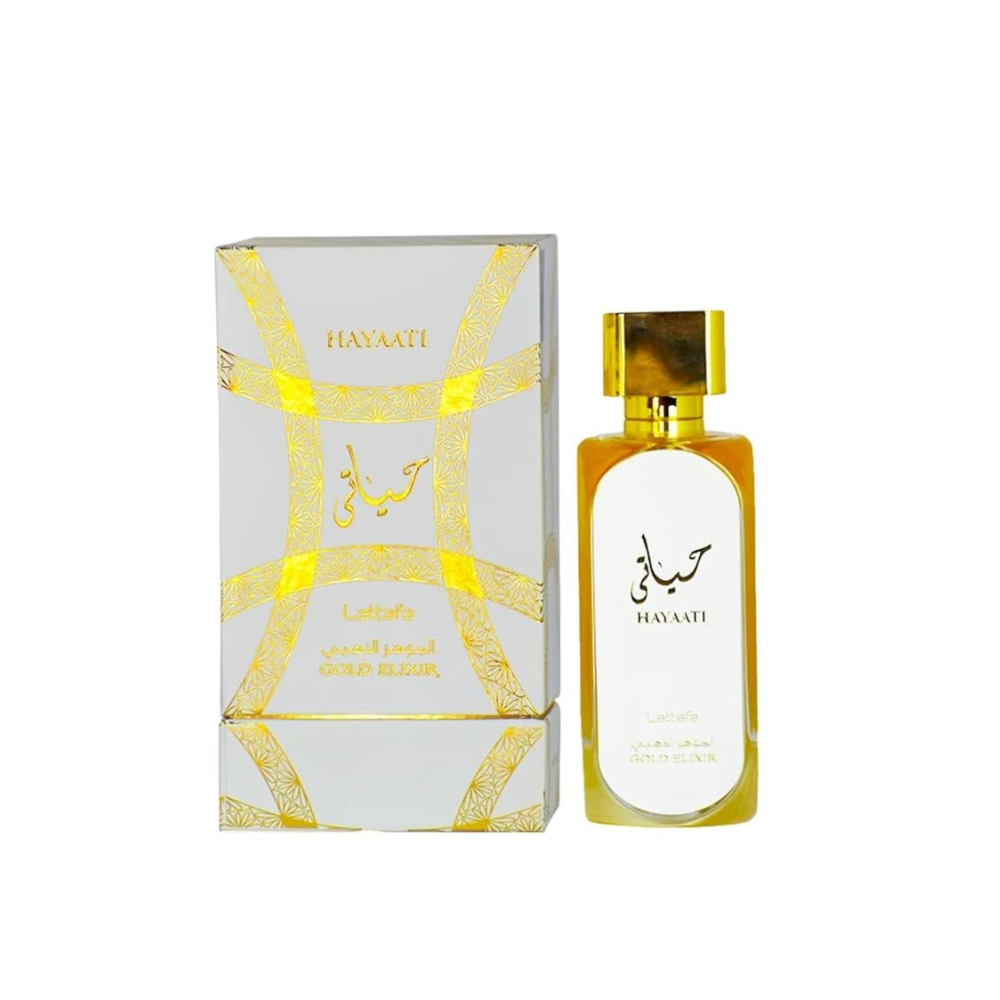 Lattafa Hayaati Gold Elixir edp Spray for Unisex 3.4 Ounce