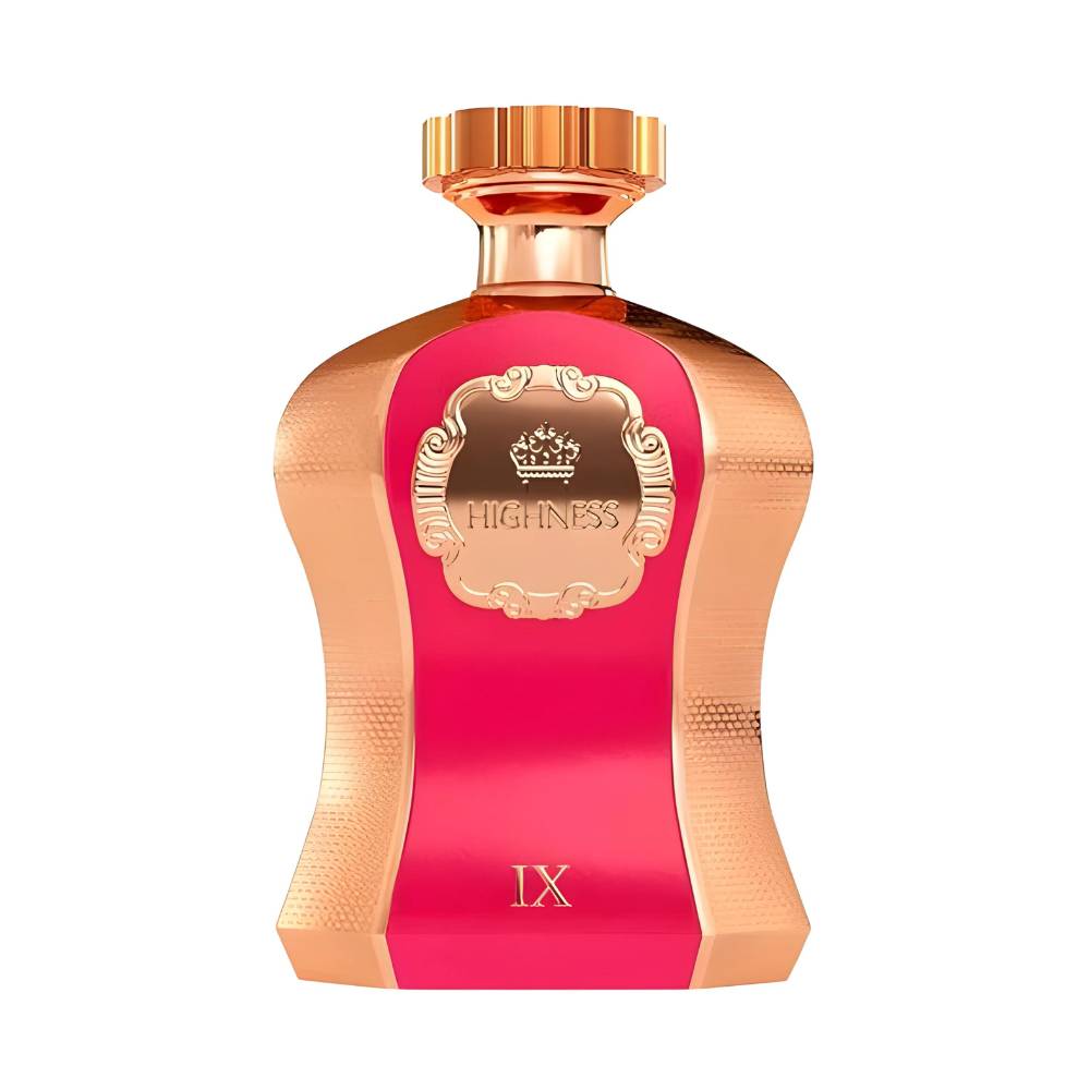 Afnan Highness IX Maroon for Unisex EDP Spray, 3.4 Ounce