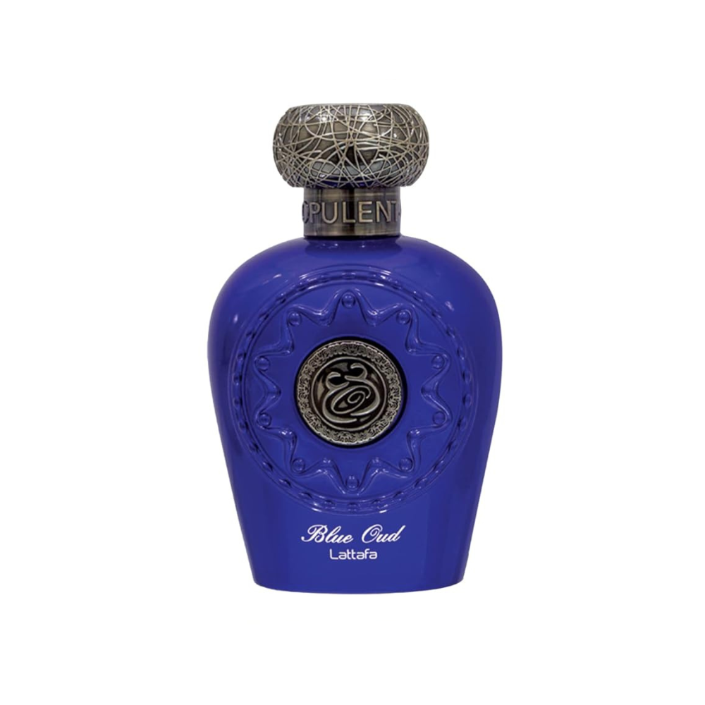 Lattafa Perfumes Blue Oud for Unisex EDP Spray 3.4 Ounce