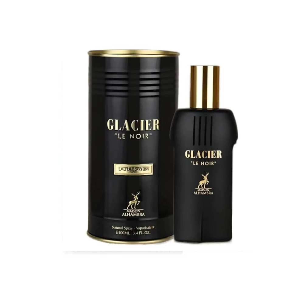 Maison Alhambra Glacier Le Noir EDP Spray for Men 3.4 Ounce