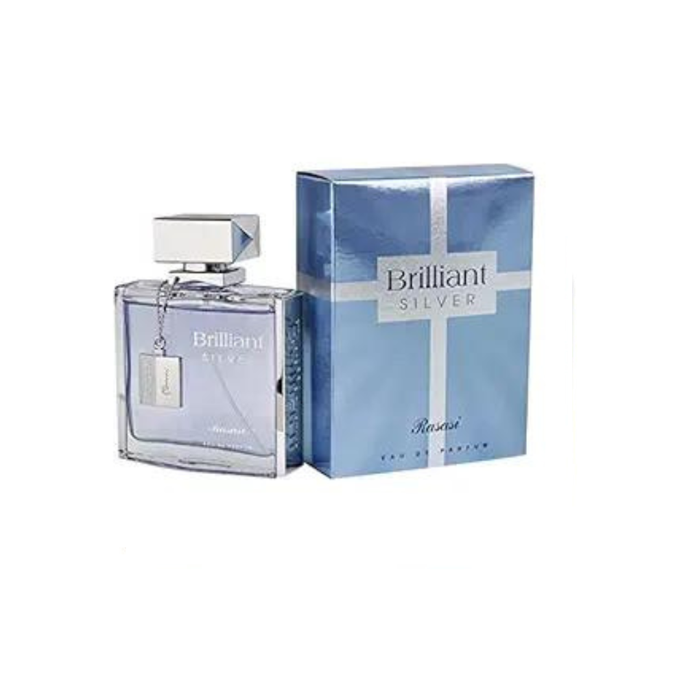 RASASI Brilliant Silver Eau De Parfum 100 Ml.