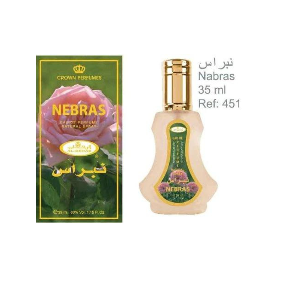 Nebras BY Al Rehab Eau De Natural Perfume Spray  35 ml