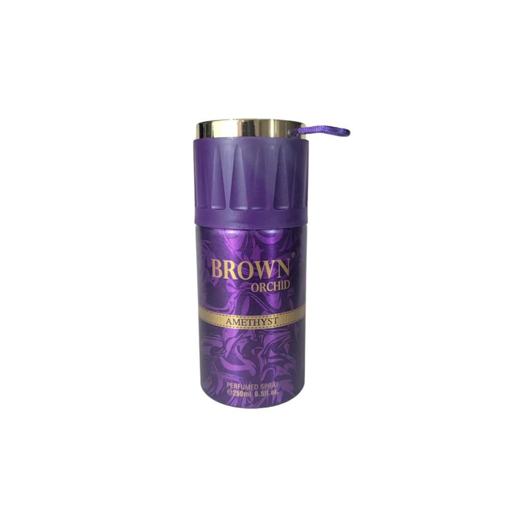 Fragrance World Brown Orchid Amethyst Perfumed Spray 250ml